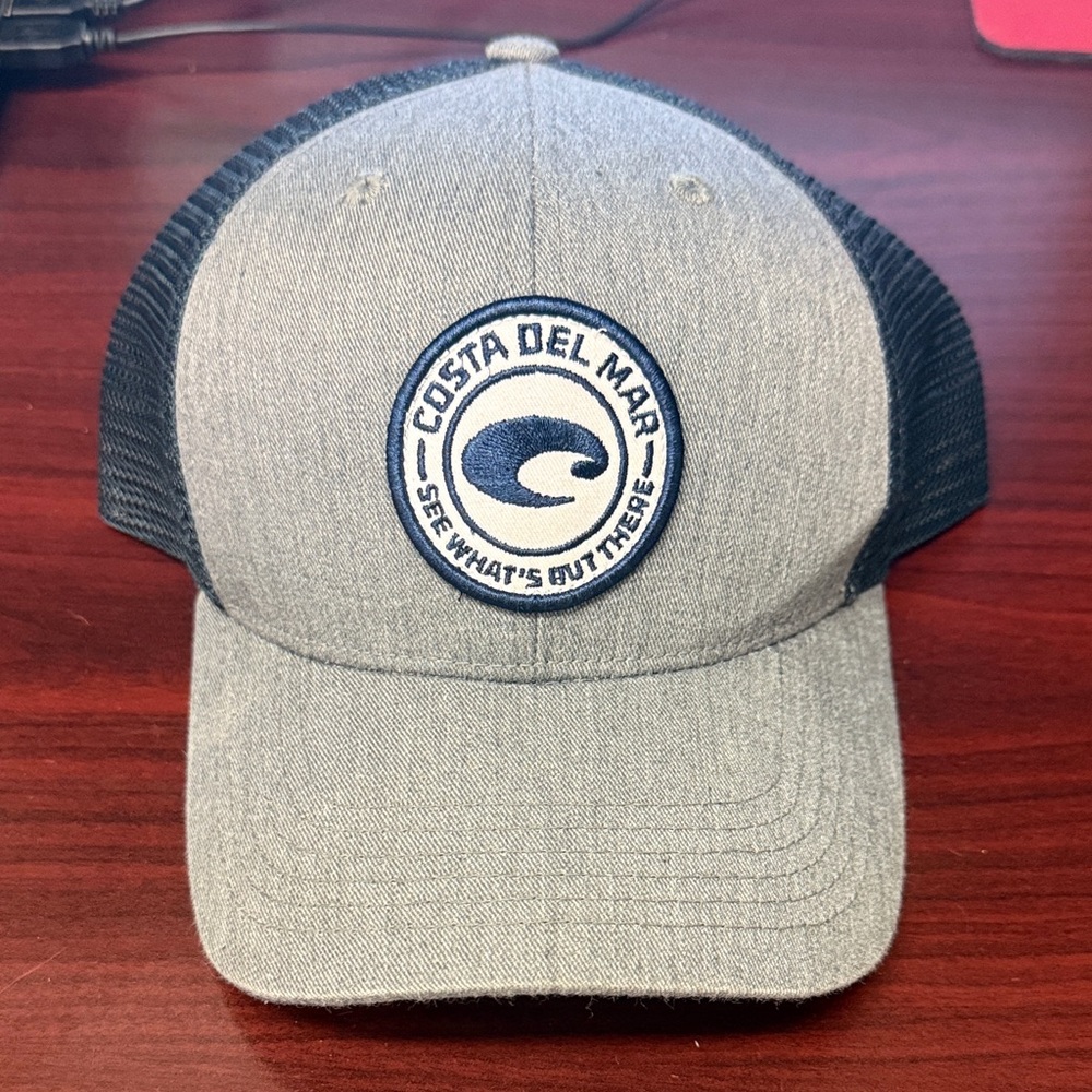 Costa Del Mar Gray and Blue Hat.